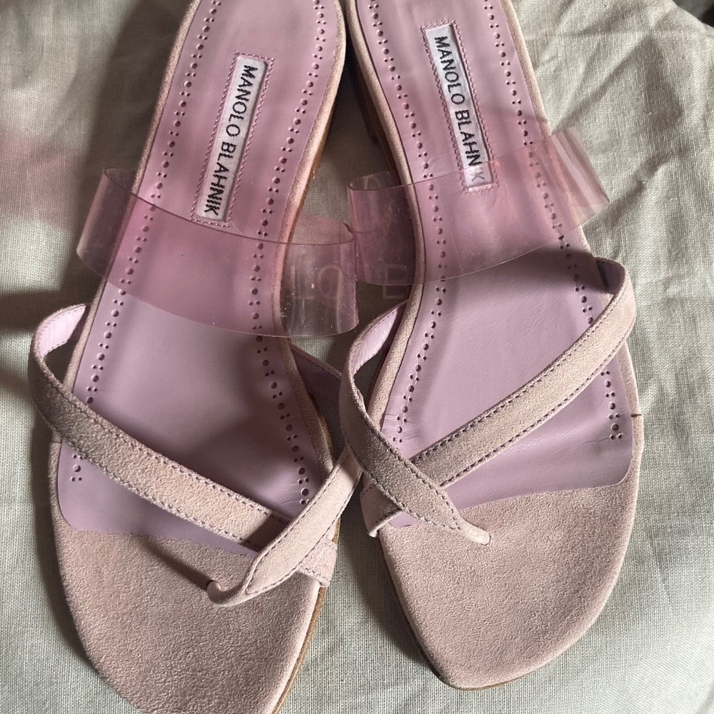 New Lilac Manolo Blahnik Sandals